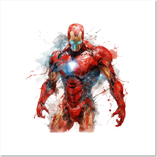 WATERCOLOR IRONMAN Wall Art by Drank